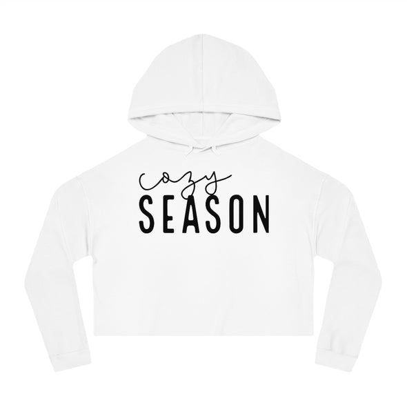 Cozy season- Cropped Hooded Sweatshirt