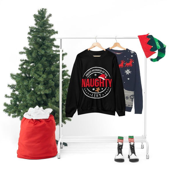 Naughty List- Crewneck Sweatshirt